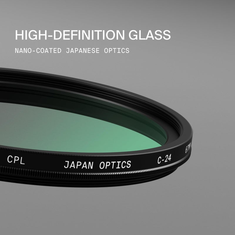 Gobe 52mm Circular Polarizing (CPL) Lens Filter (1Peak) - Image 2